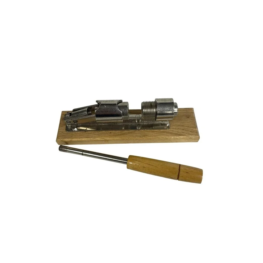 Duke's Easy Pecan and‎ Nut Cracker Model 0100 Vintage Style Wood Metal Base